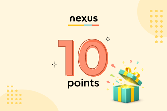 Get 10 Nexus Points